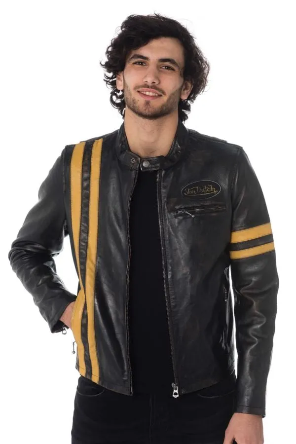 Chaqueta Hombre Von Dutch Montana Von Cow Bucco Black
