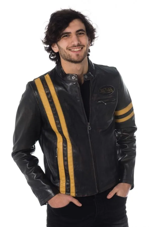 Chaqueta Hombre Von Dutch Montana Von Cow Bucco Black