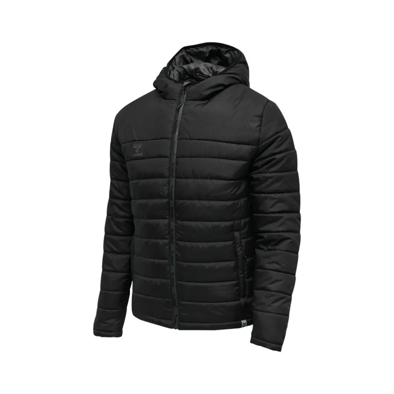 Chaqueta Hummel North con capucha acolchada Negro