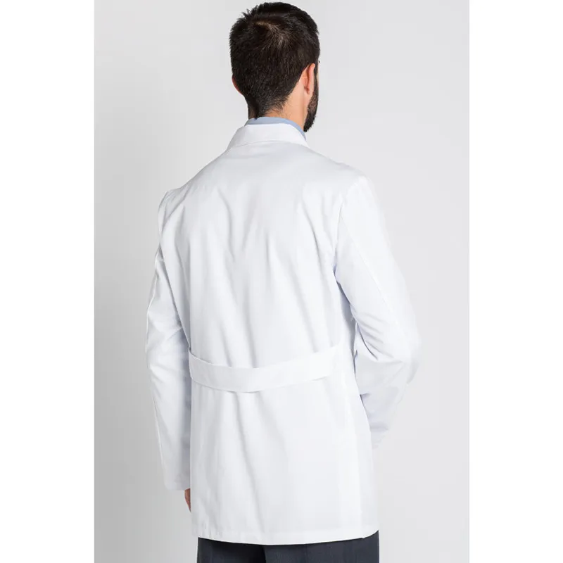 CHAQUETA LABORAL BLANCA CON SOLAPA  DYNEKE