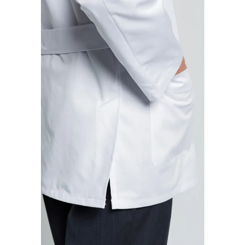 CHAQUETA LABORAL BLANCA CON SOLAPA  DYNEKE
