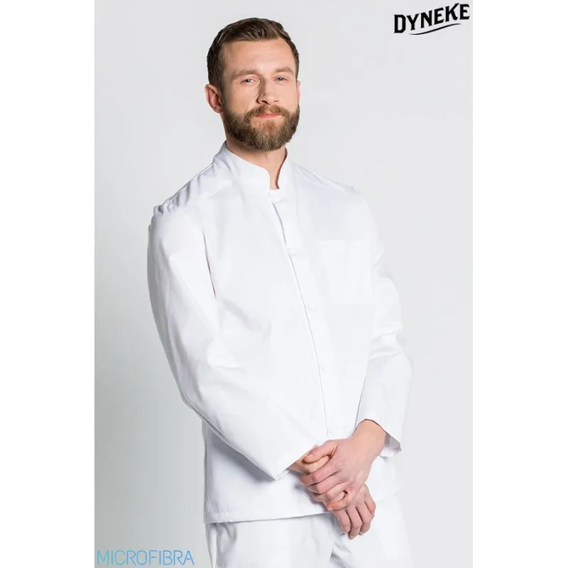 CHAQUETA LABORAL DE HOMBRE EN MICROFIBRA CON BOTONES  DYNEKE