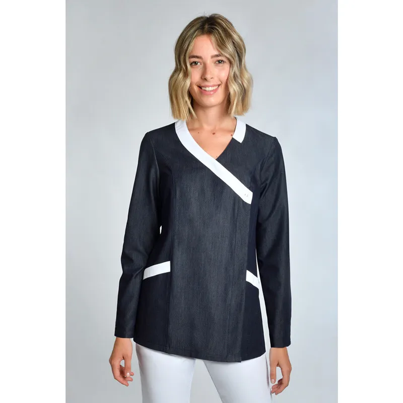 CHAQUETA LABORAL DE MUJER TEJANA CRUZADA  DYNEKE