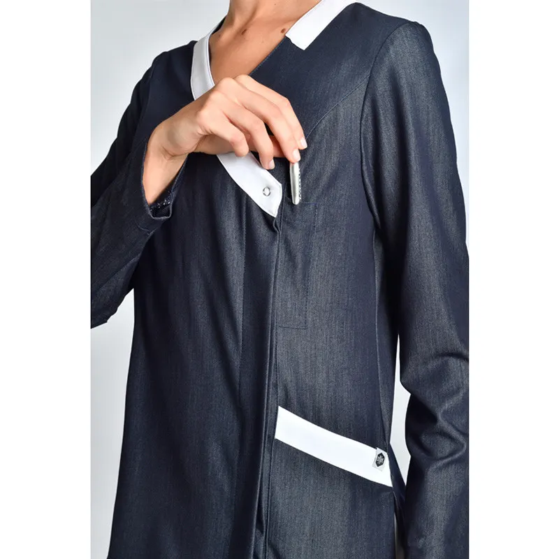 CHAQUETA LABORAL DE MUJER TEJANA CRUZADA  DYNEKE