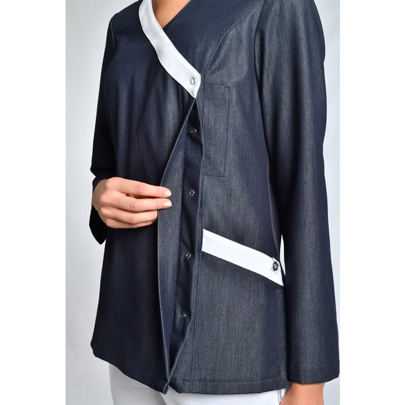 CHAQUETA LABORAL DE MUJER TEJANA CRUZADA  DYNEKE
