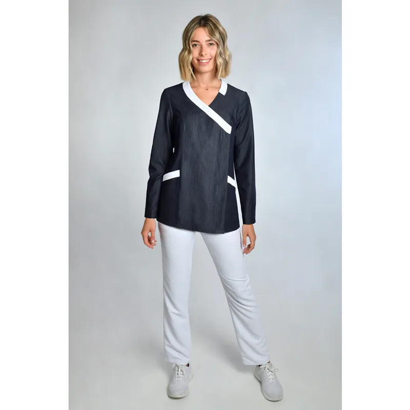 CHAQUETA LABORAL DE MUJER TEJANA CRUZADA  DYNEKE