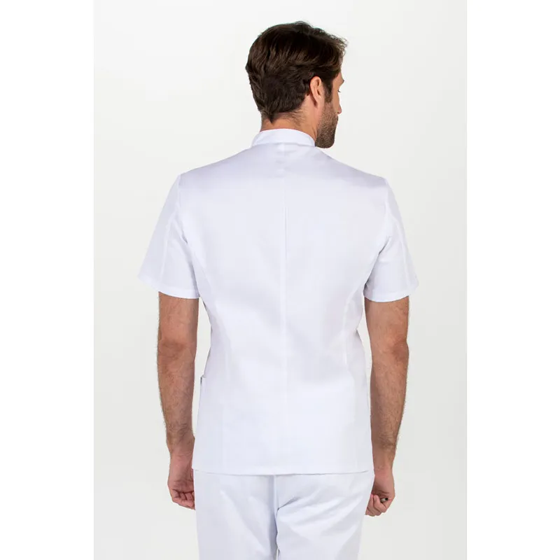 CHAQUETA LABORAL HOMBRE MANGA CORTA BLANCA  DYNEKE