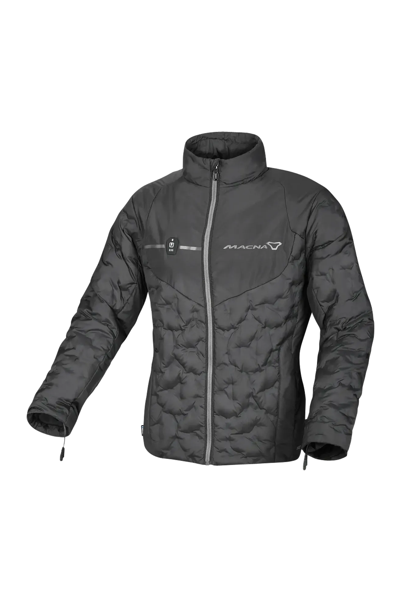 Chaqueta Mujer Calefactada Macna Ascent Negra