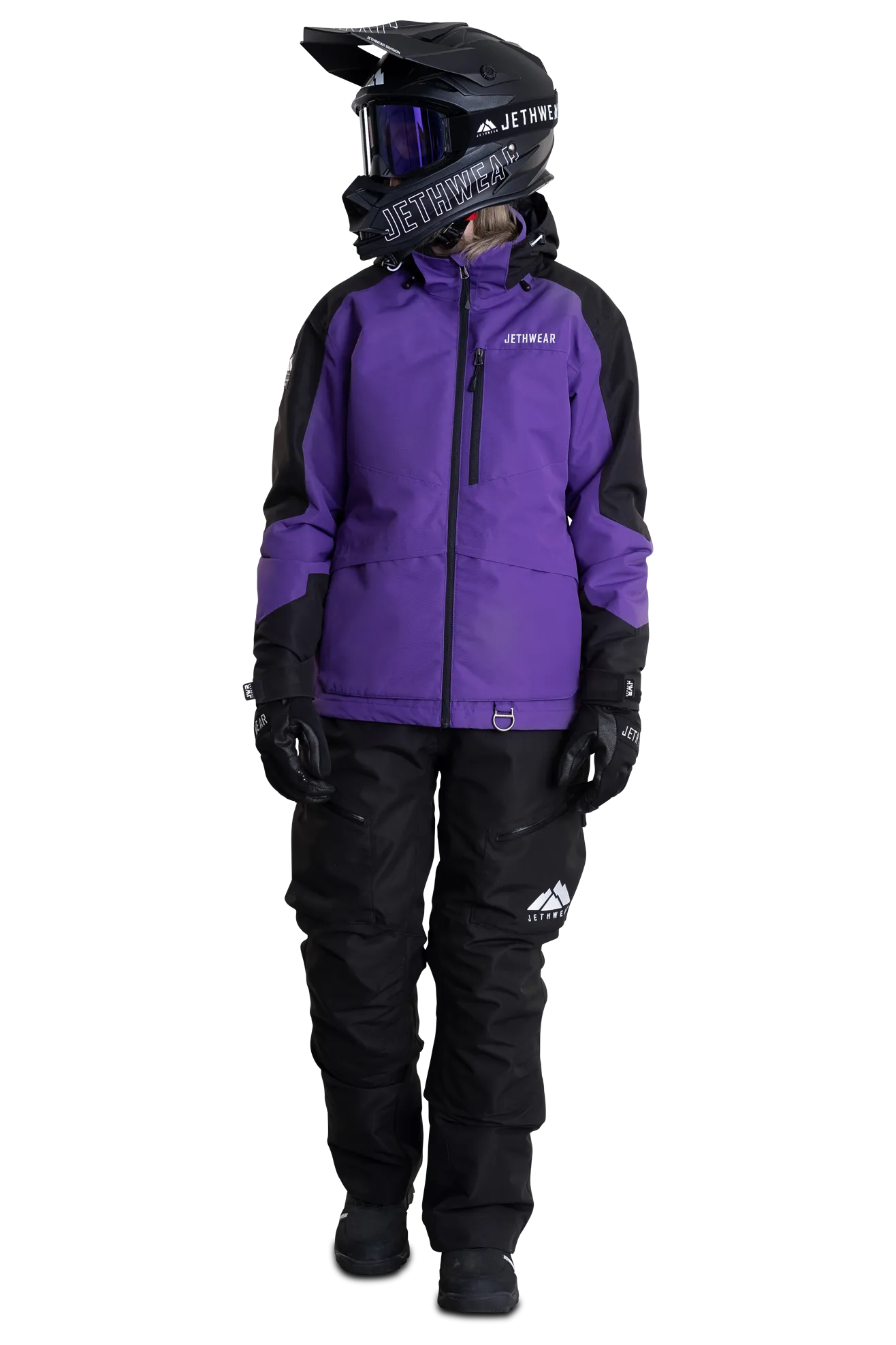 Chaqueta Mujer Jethwear Frost 180g Púrpura 