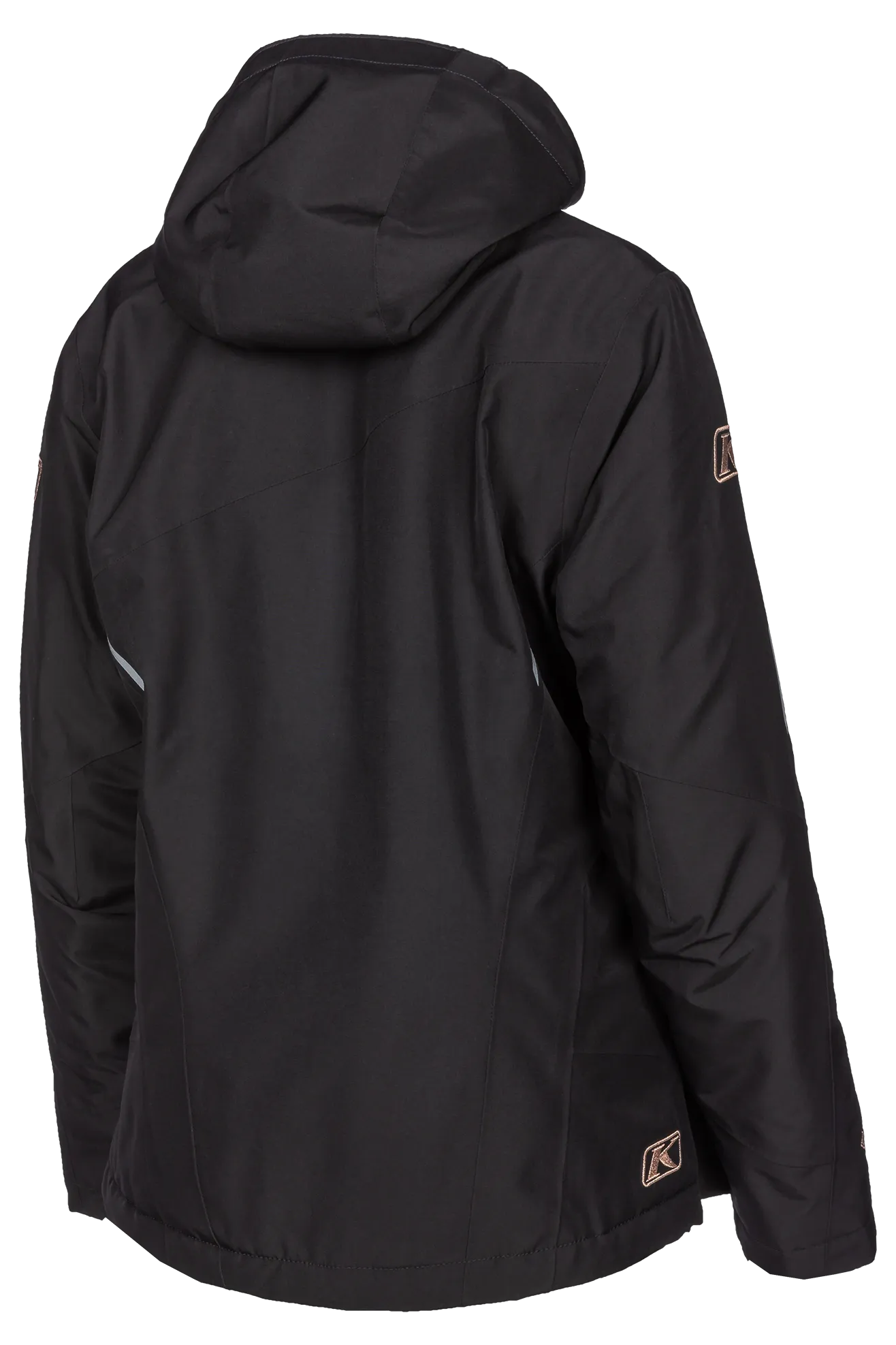 CHAQUETA MUJER KLIM ALLURE NEGROROSA DORADO