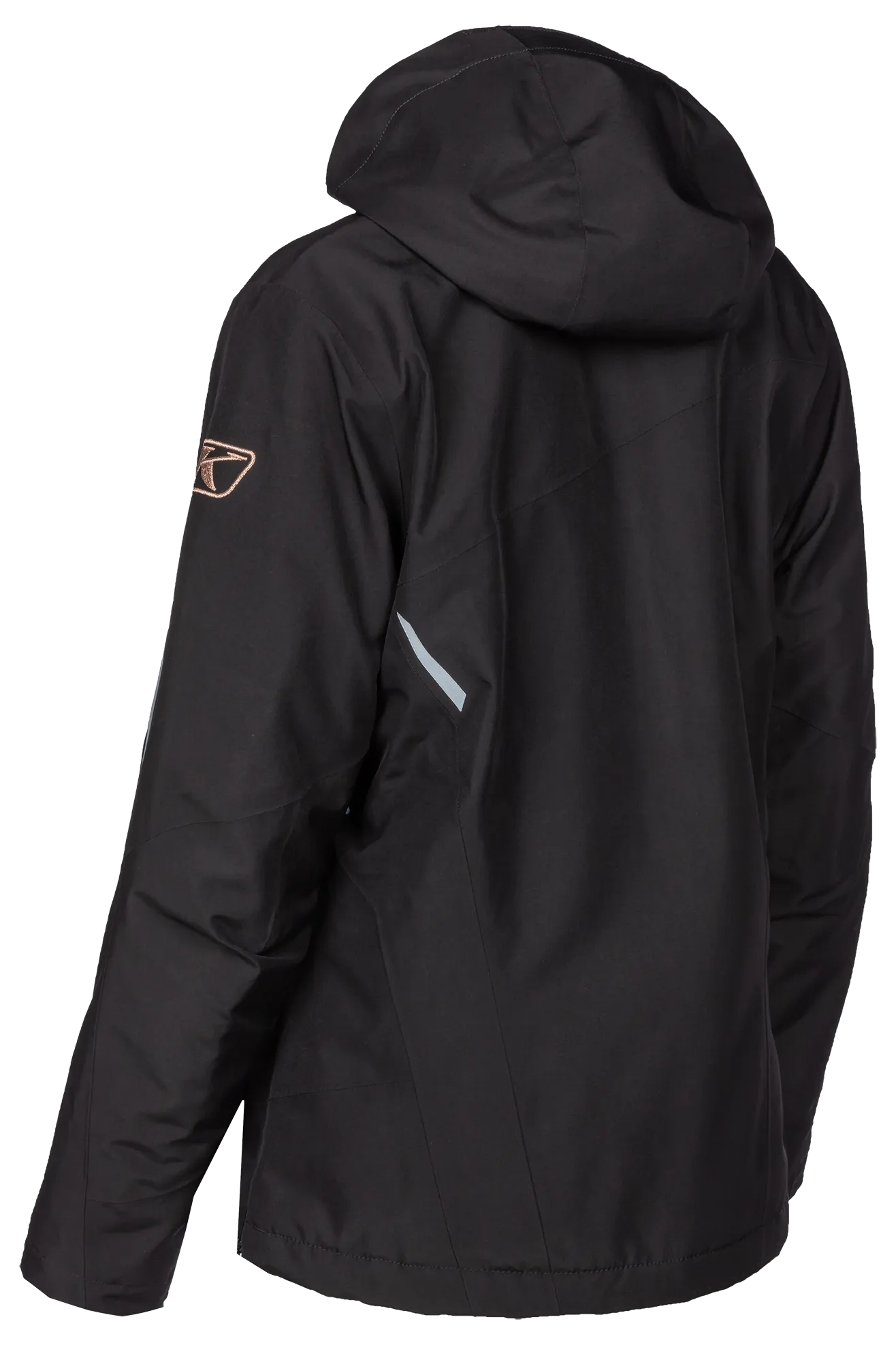 CHAQUETA MUJER KLIM ALLURE NEGROROSA DORADO