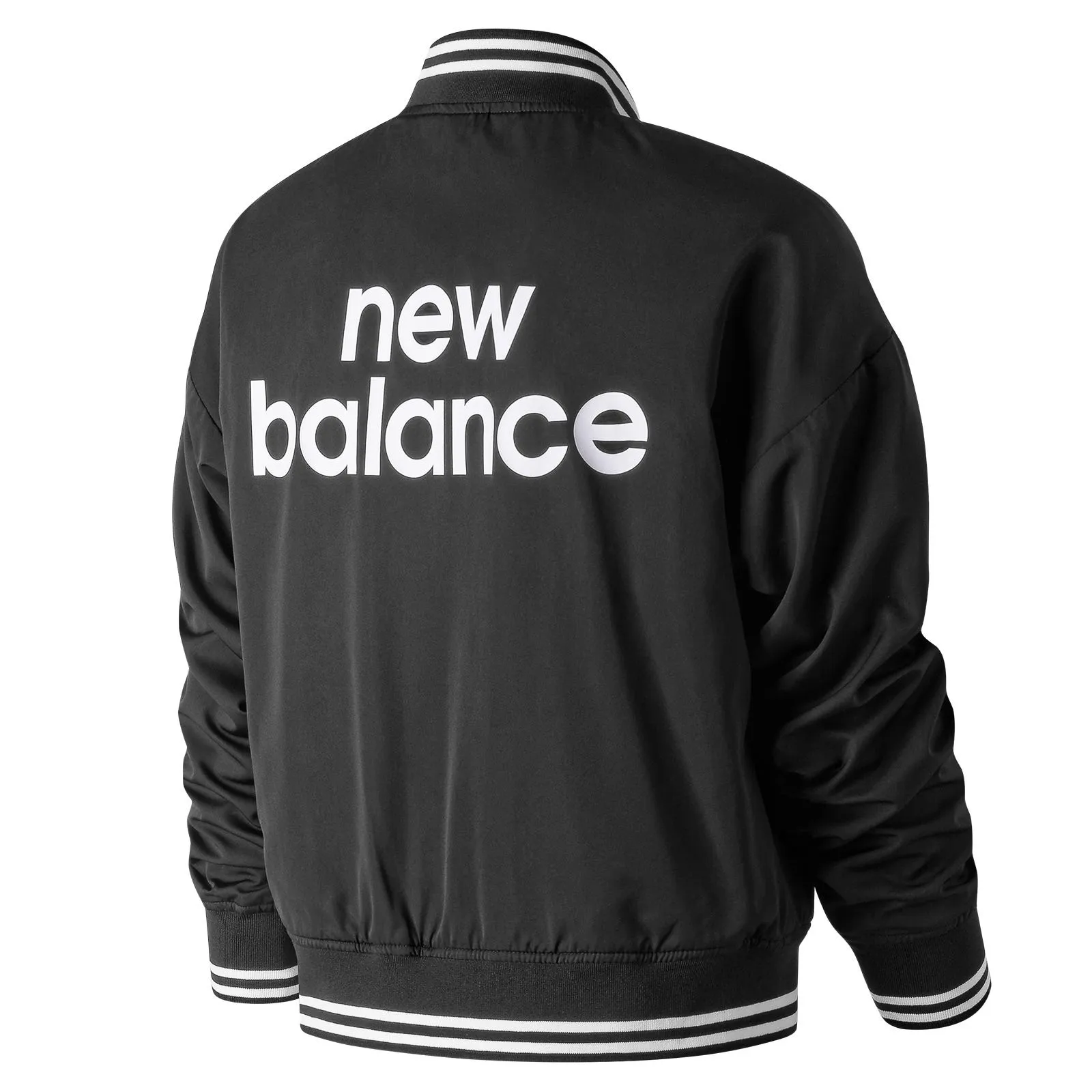 Chaqueta Mujer New Balance Essentials Stadium Negra