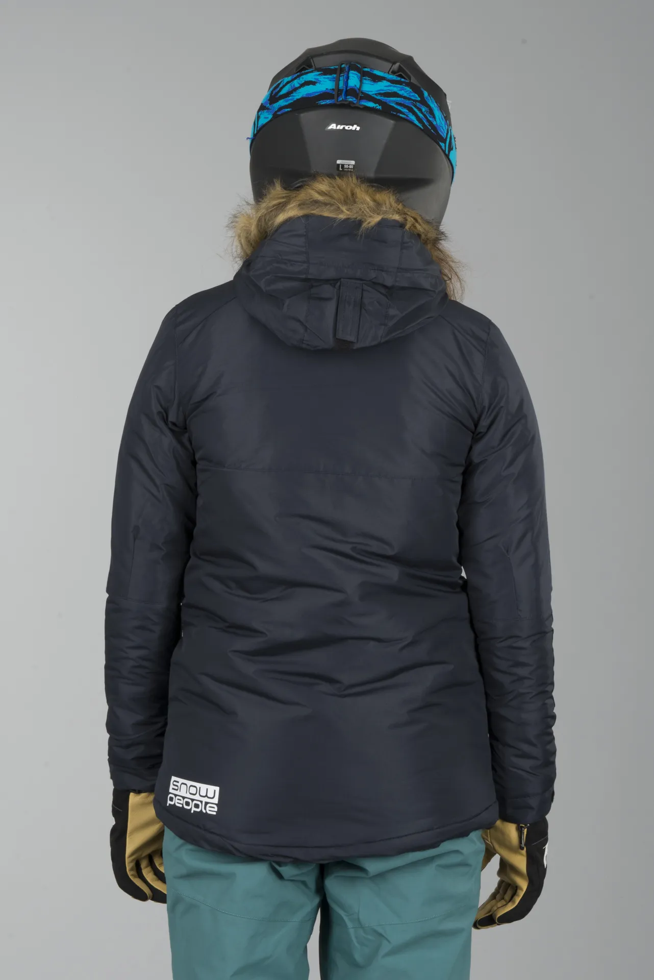 Chaqueta Mujer Snowpeople Tundra Gris Oscuro
