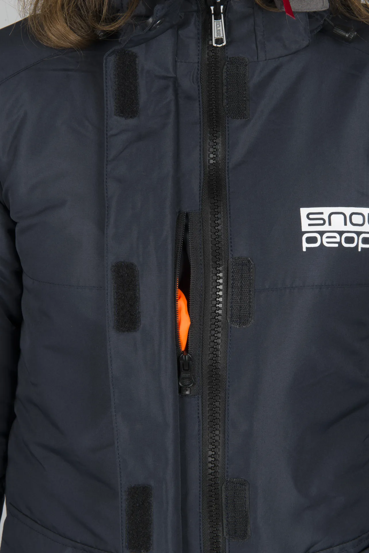 Chaqueta Mujer Snowpeople Tundra Gris Oscuro