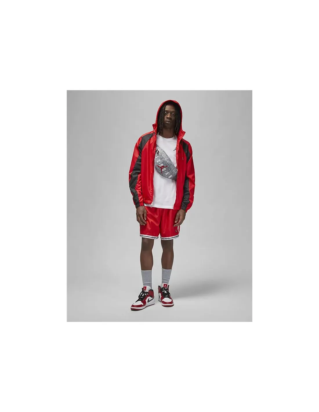 Chaqueta Nike Jordan Essentials rojo Hombre