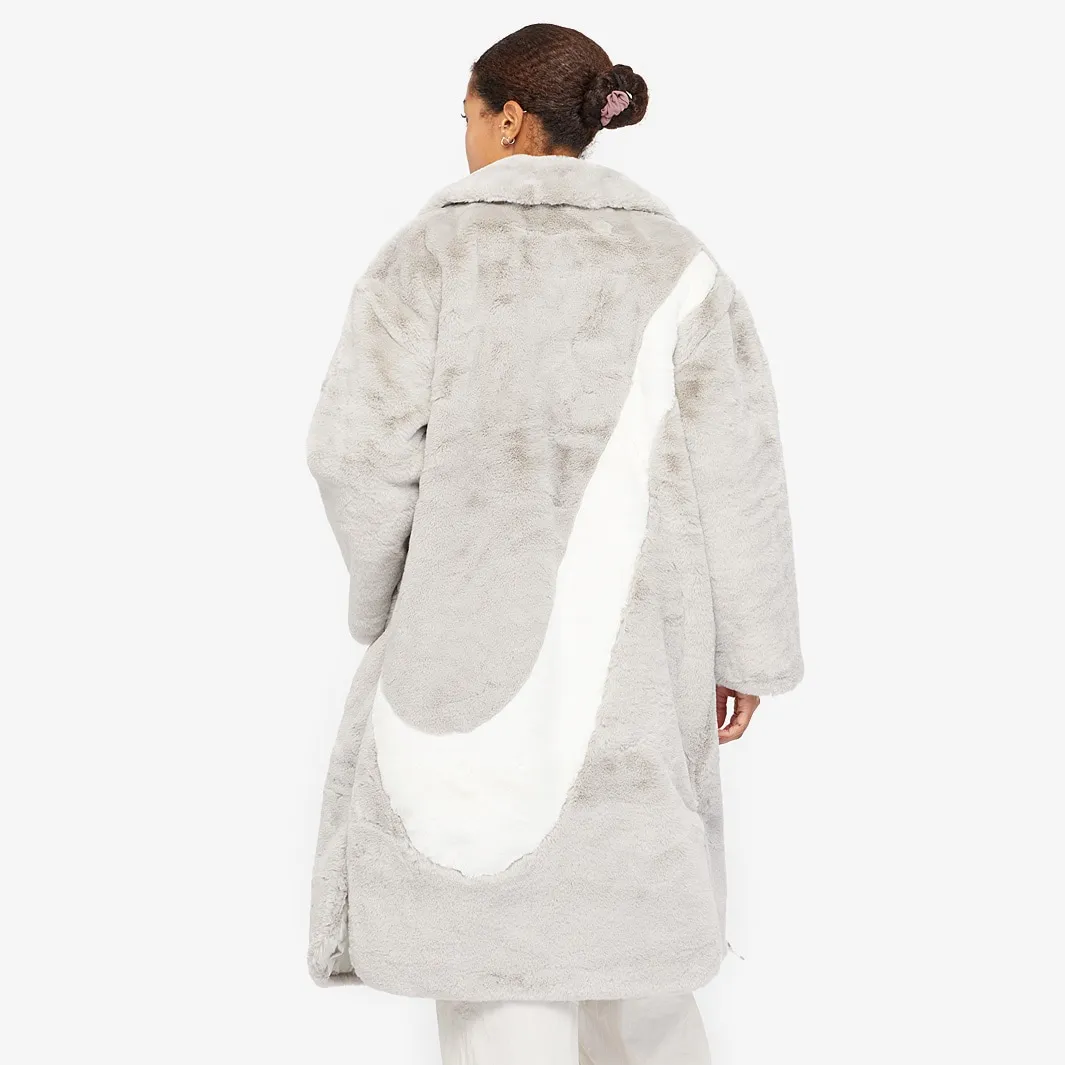 Chaqueta Nike Sportswear Plush Faux Fur Long para mujer