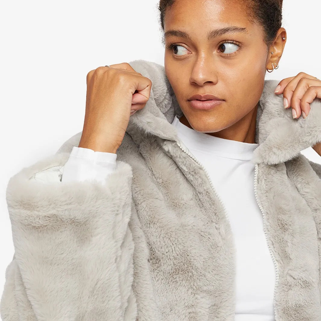 Chaqueta Nike Sportswear Plush Faux Fur Long para mujer