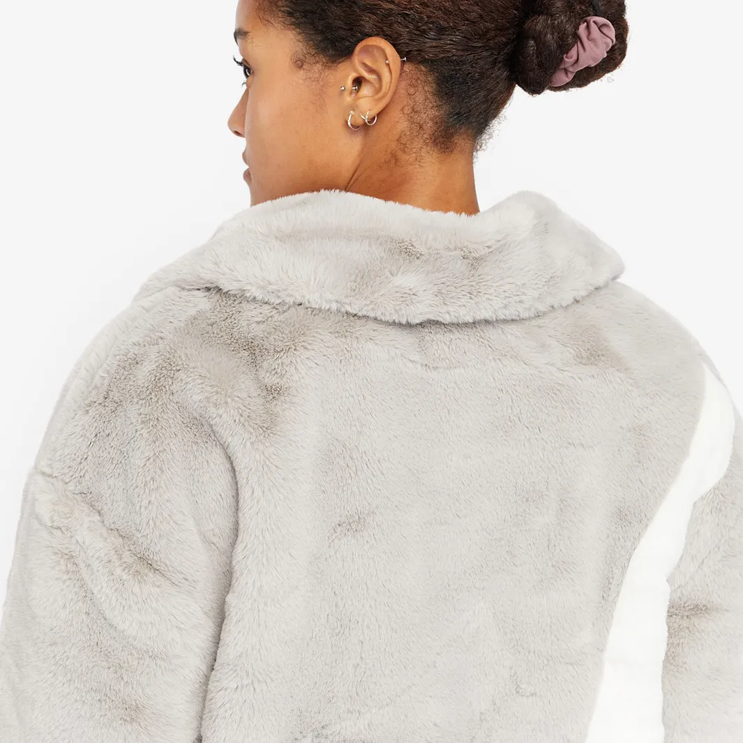 Chaqueta Nike Sportswear Plush Faux Fur Long para mujer