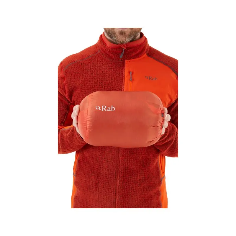 Chaqueta para hombre Rab Infinity Alpine (Negro/Antracita)
