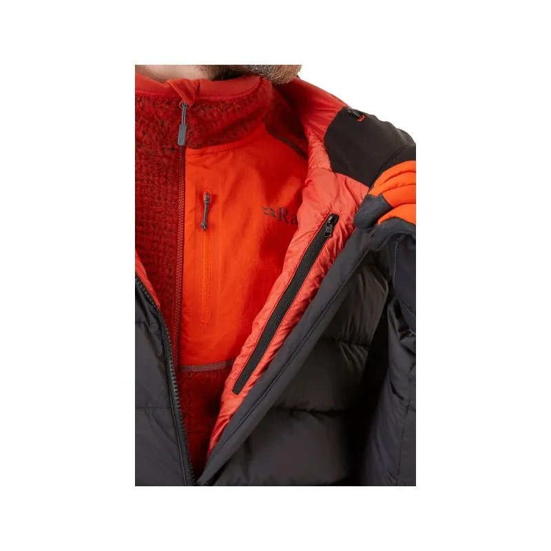Chaqueta para hombre Rab Infinity Alpine (Negro/Antracita)