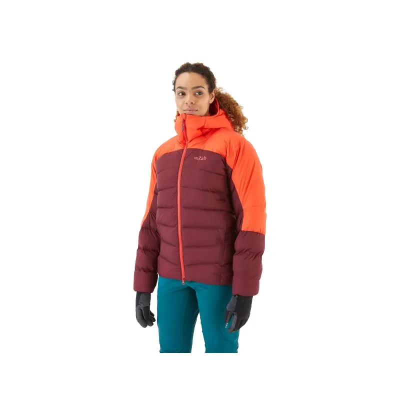 Chaqueta para mujer Rab Infinity Alpine (Red grapefruit/Deep heather)