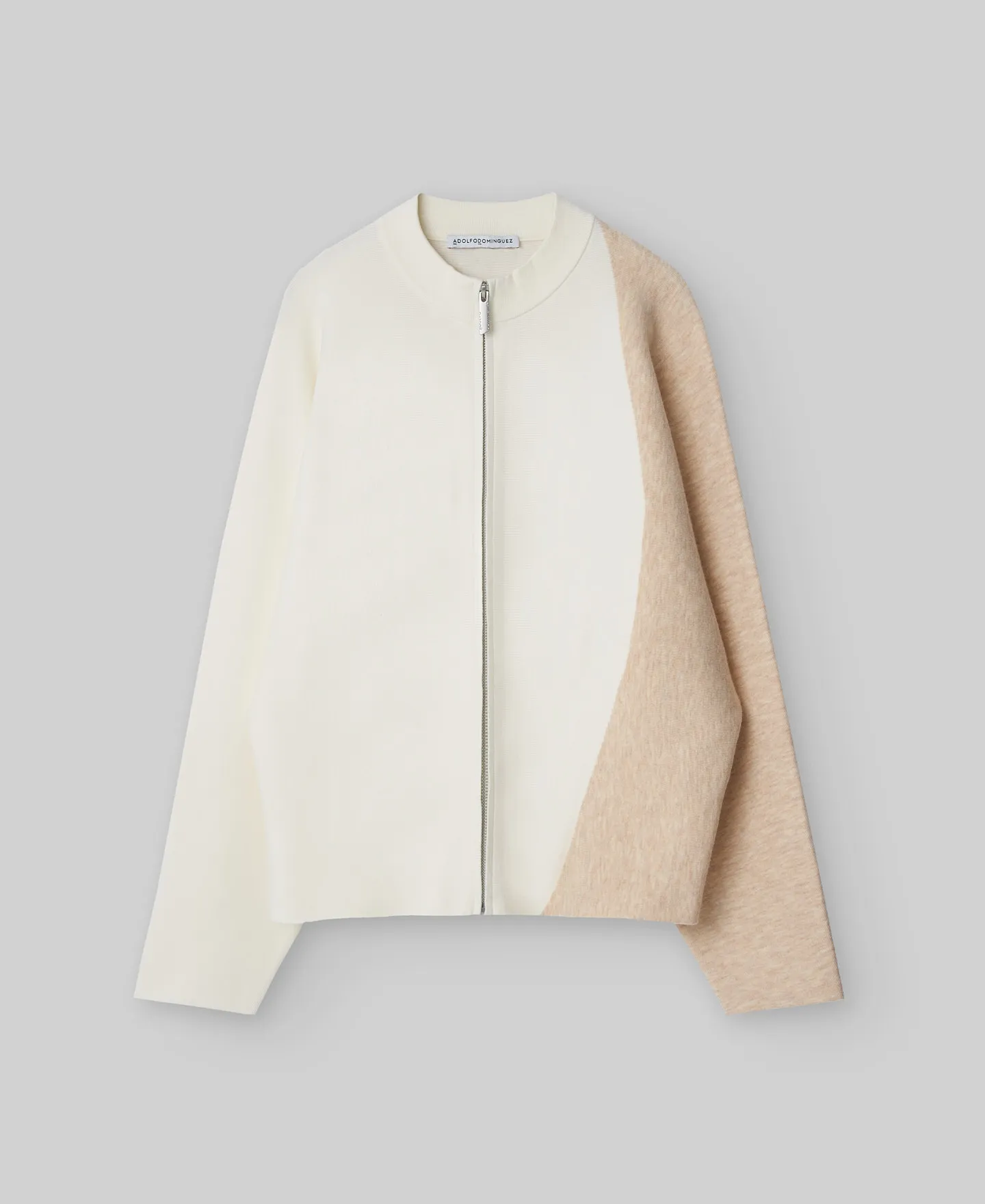 Chaqueta punto intarsia mujer