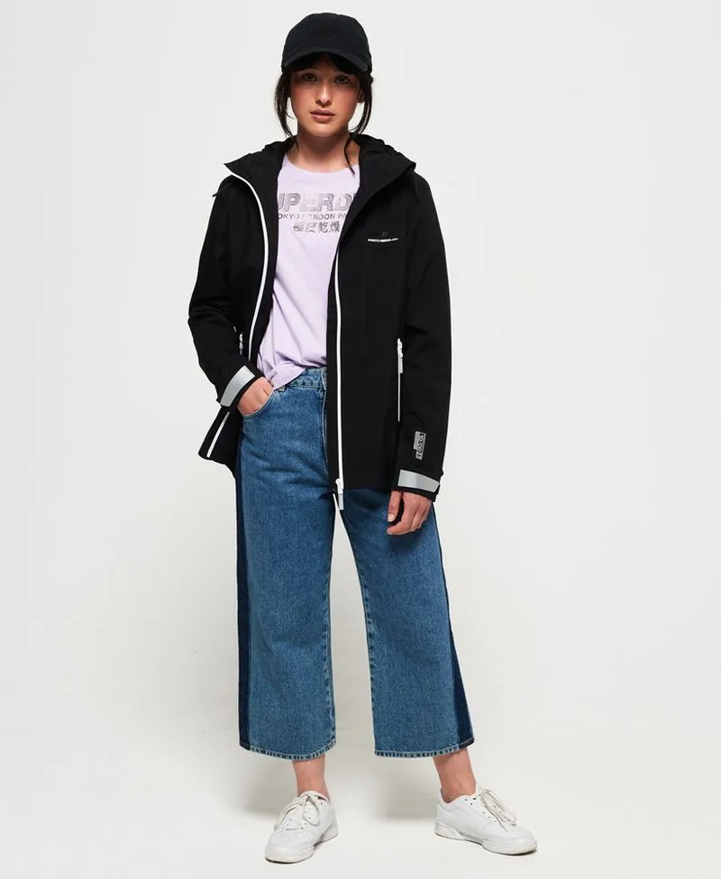 Chaqueta Rompe Vientos Para Mujer Harpa Waterproof Superdry 52099