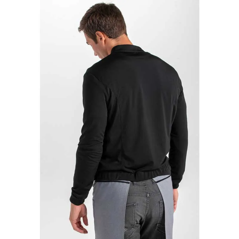 CHAQUETA SPORT HOMBRE DE PUNTO ELáSTICO NEGRO  DYNEKE