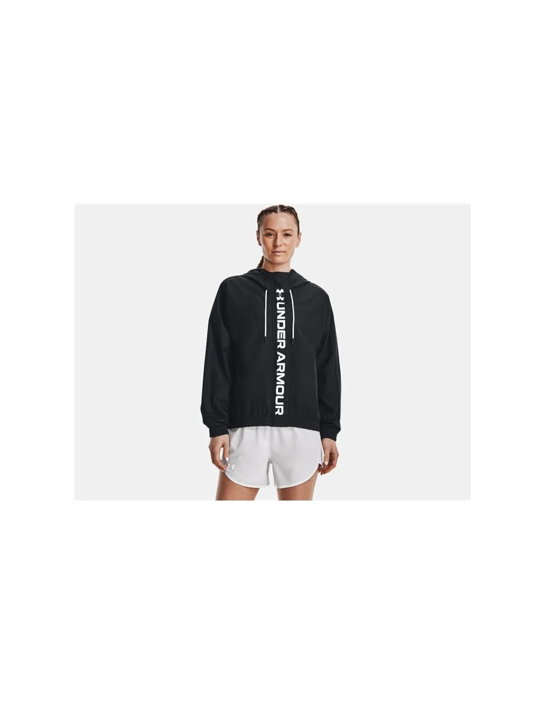 Chaqueta Under Armour Rush Woven Mujer BK