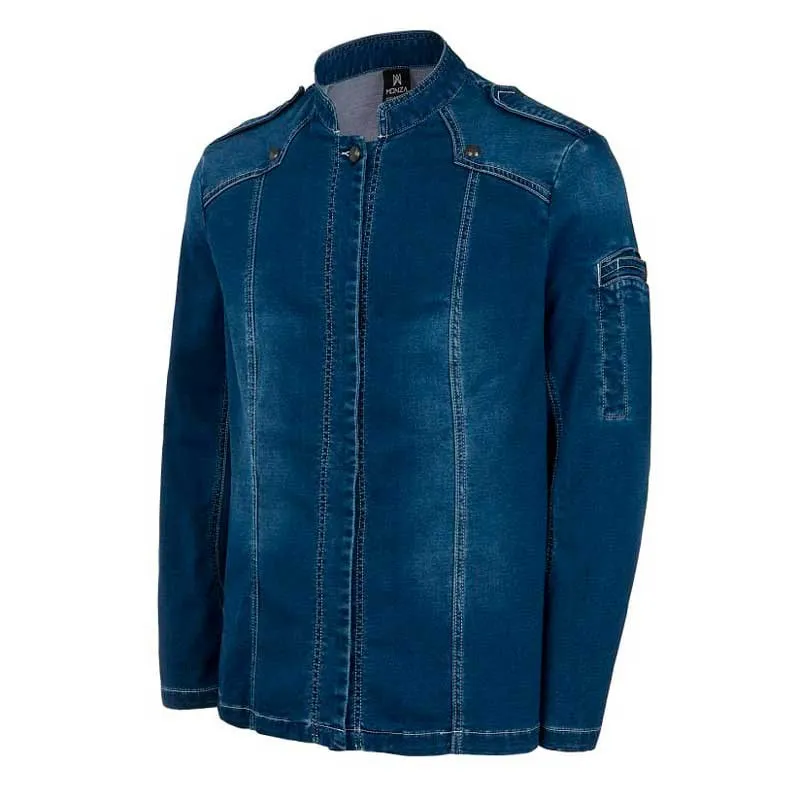 CHAQUETILLA COCINERO PUNTO DENIM SLIM FIT  MONZA