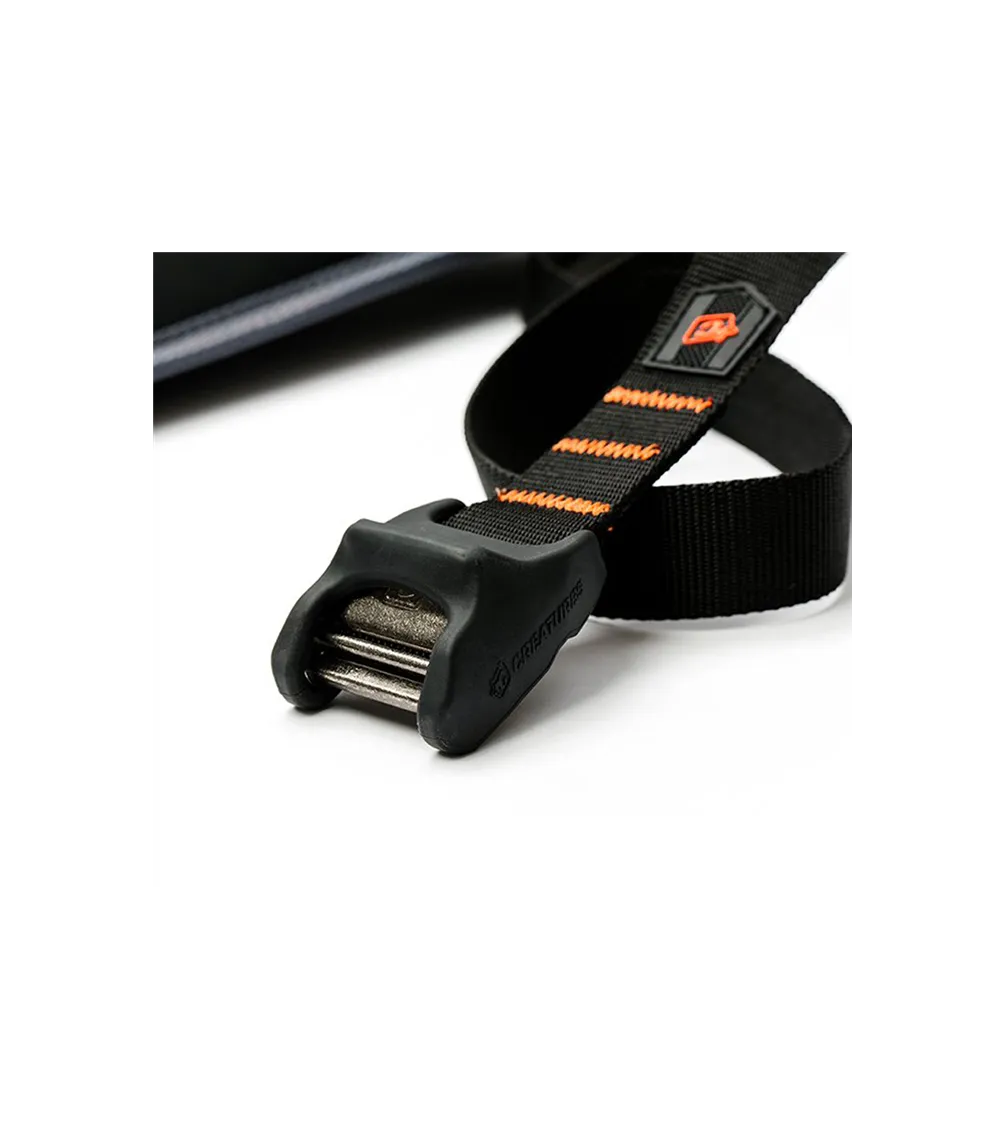 CINCHA CREATURES TIE DOWNSILICON 15  (4.55M)  BLACK ORANGE