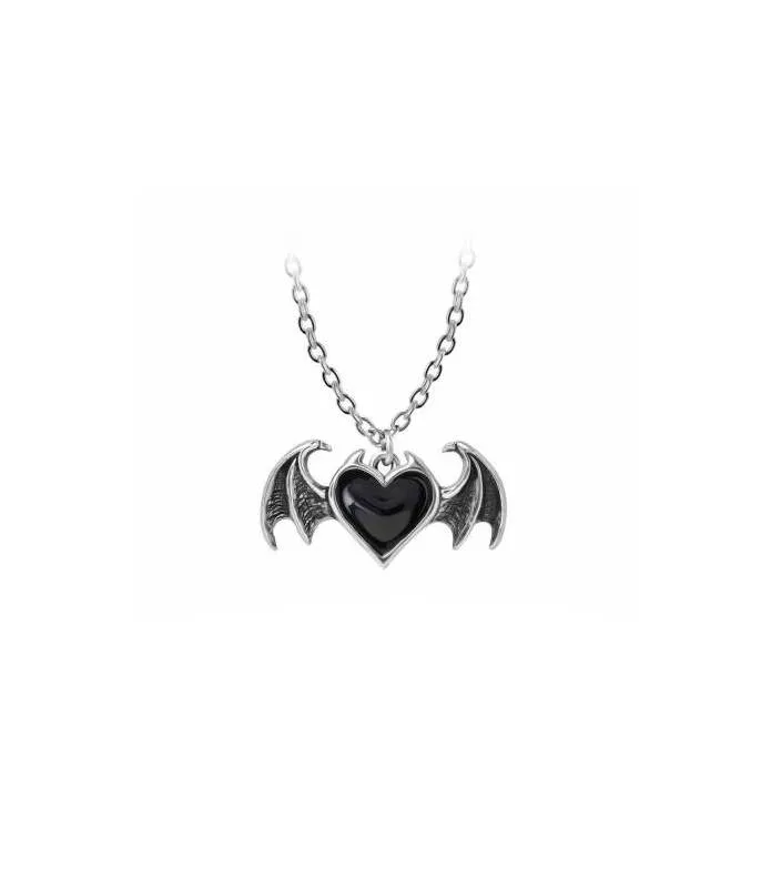 Colgante almanegra alas murciélago blacksoul bijoy  Alchemy P934