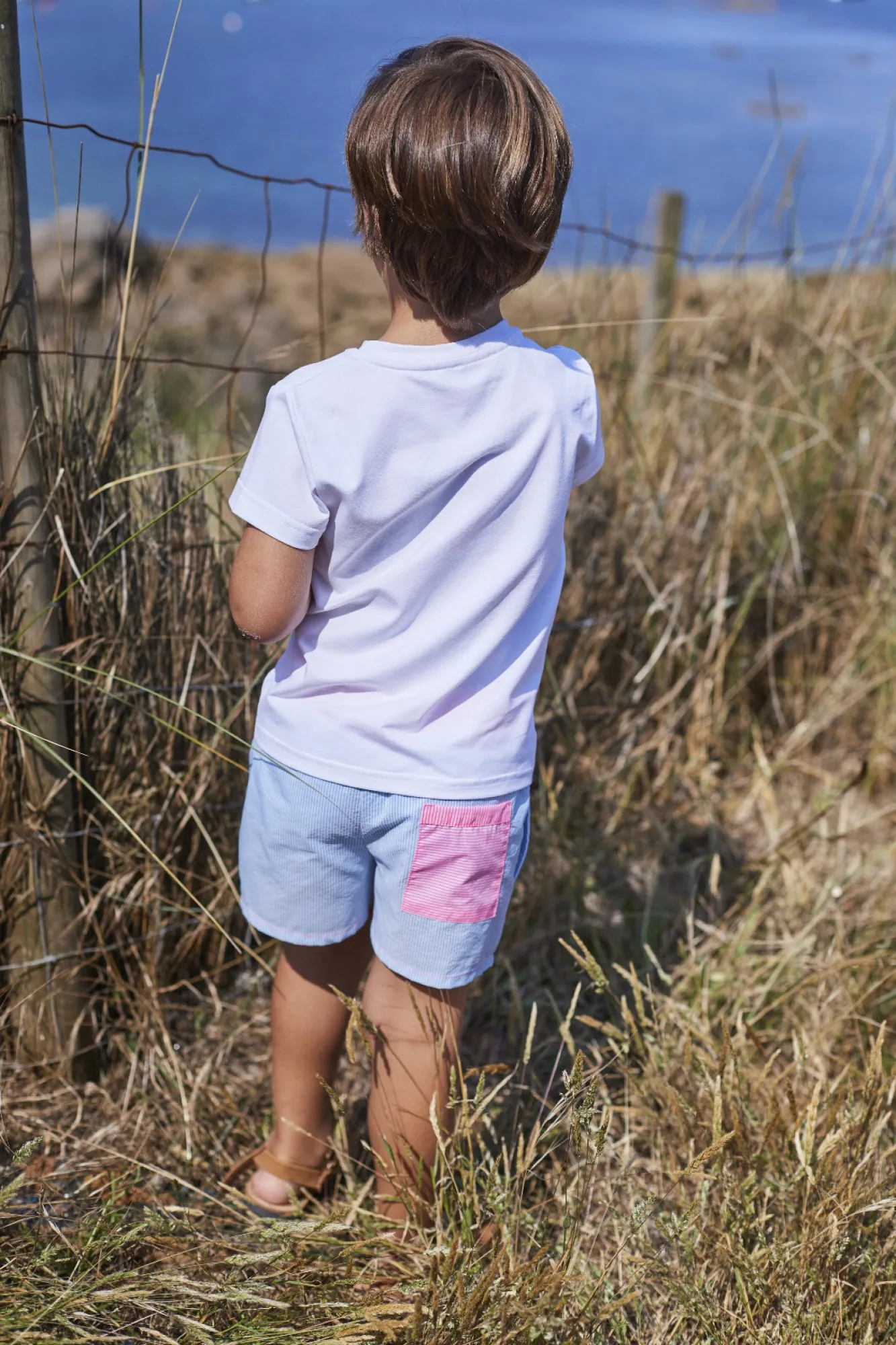 Conjunto Camiseta y boxer para niño de La Martinica colección Seychelles