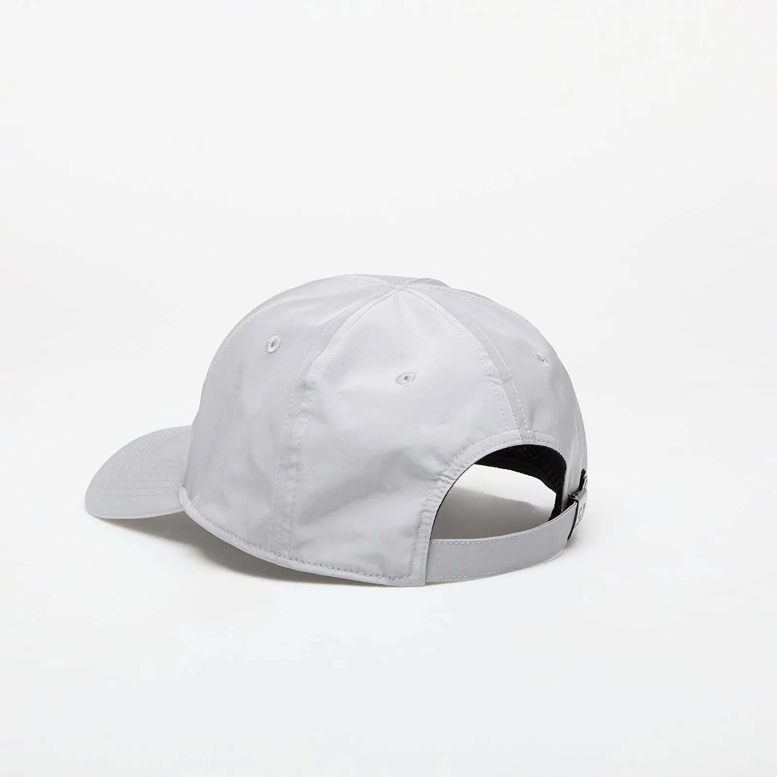 C.P. COMPANY CHROMER LOGO CAP DRIZZLE GREY