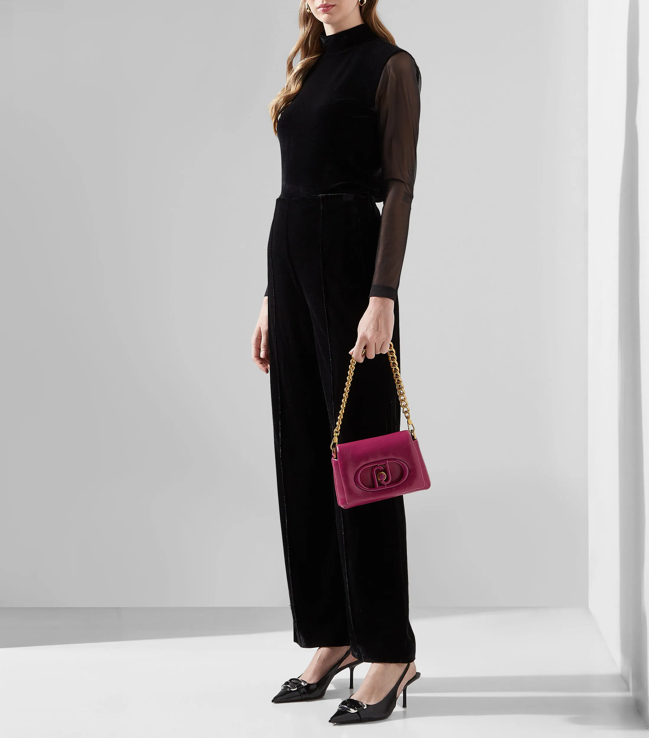D373_Liu Jo Bolso shoulder con logo Mujer