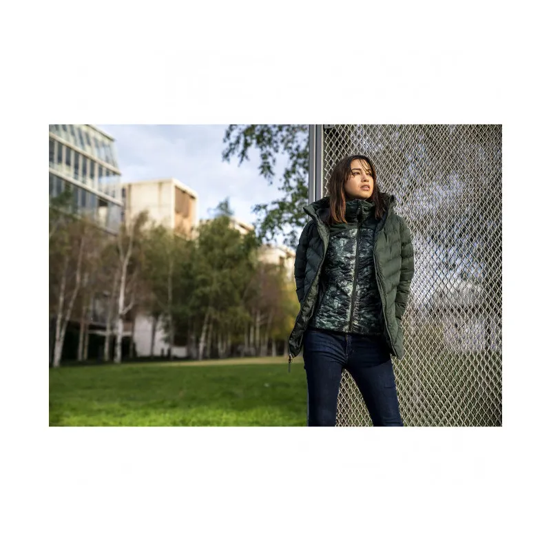 EIDER Sloane Parka Down Jacket (Verde oscuro) mujer