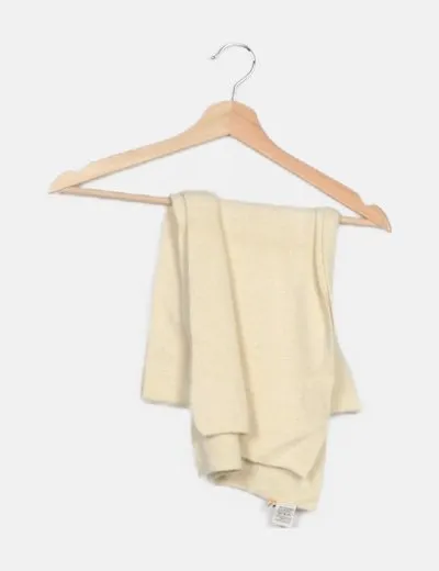 El Corte Inglés Bufanda beige básica
