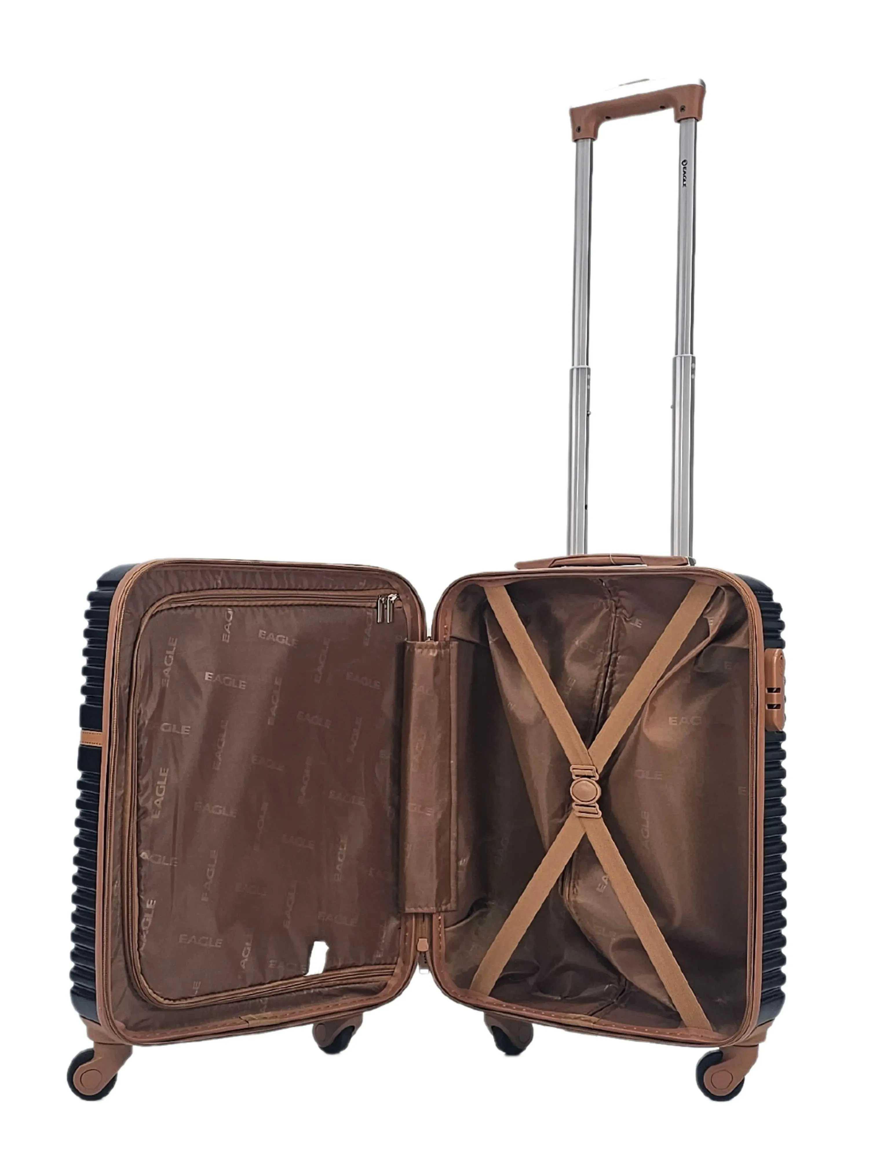 Estuche rígido para maleta con candado de combinación para llevar