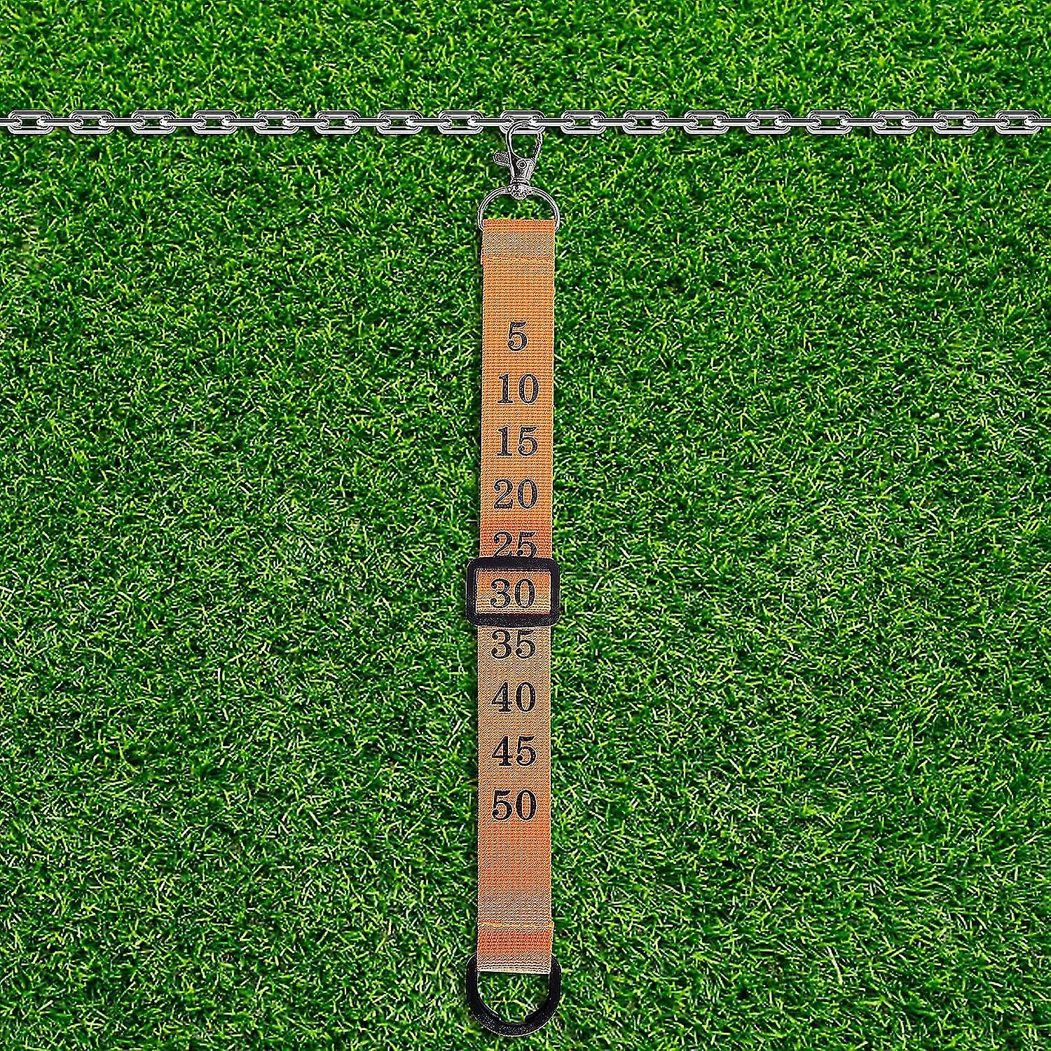 Football Referee Chain Clips, Football Yard Officials Markers, Professional Football Nylon Chain Clip For Men Head Linesman Umpi
