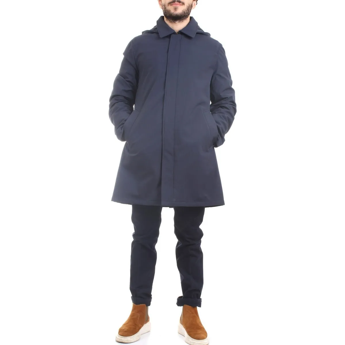 GBDA2001 Abrigo hombre azul