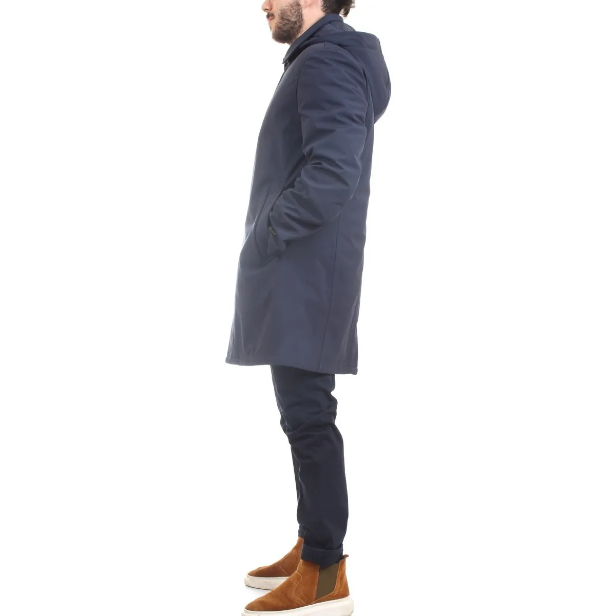 GBDA2001 Abrigo hombre azul
