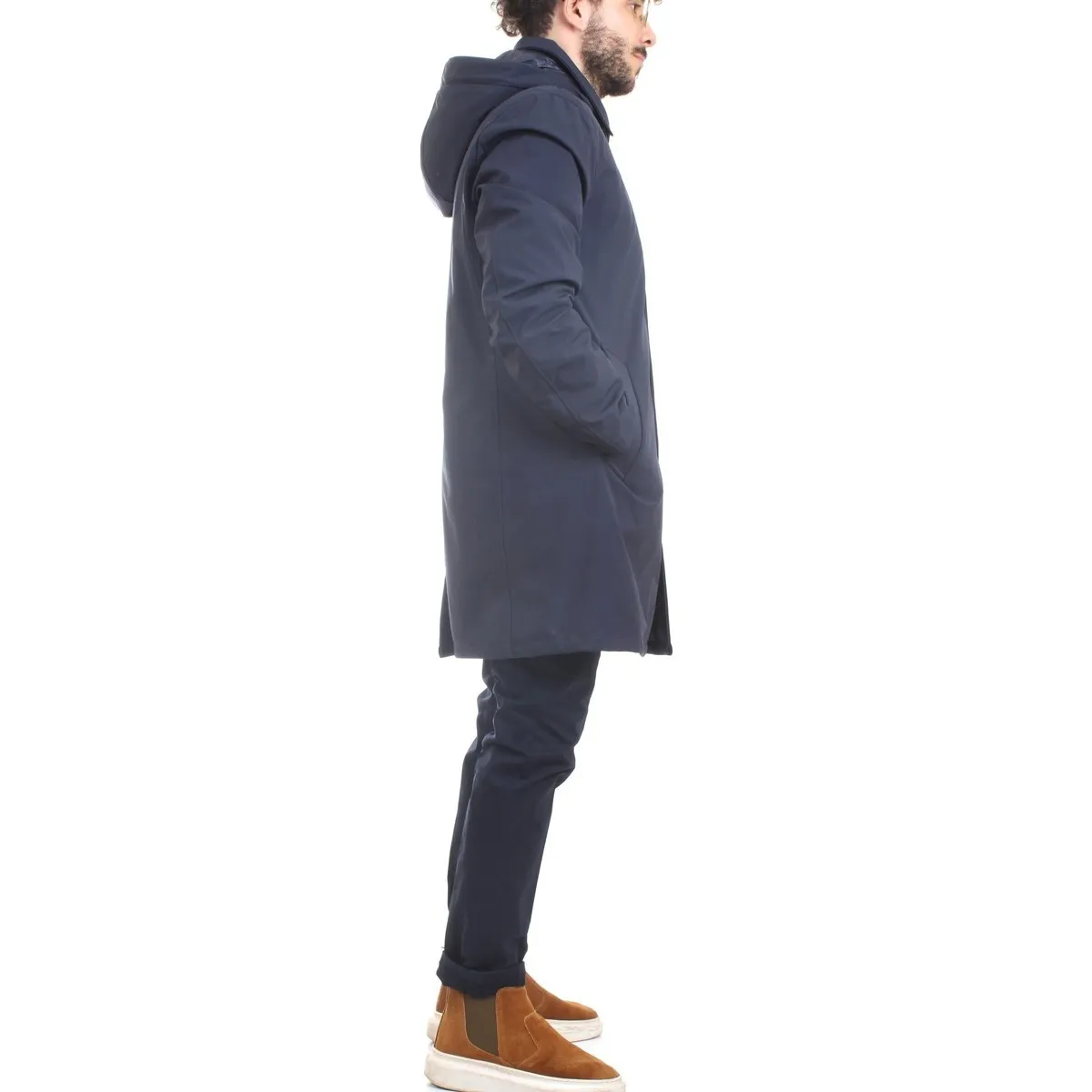 GBDA2001 Abrigo hombre azul