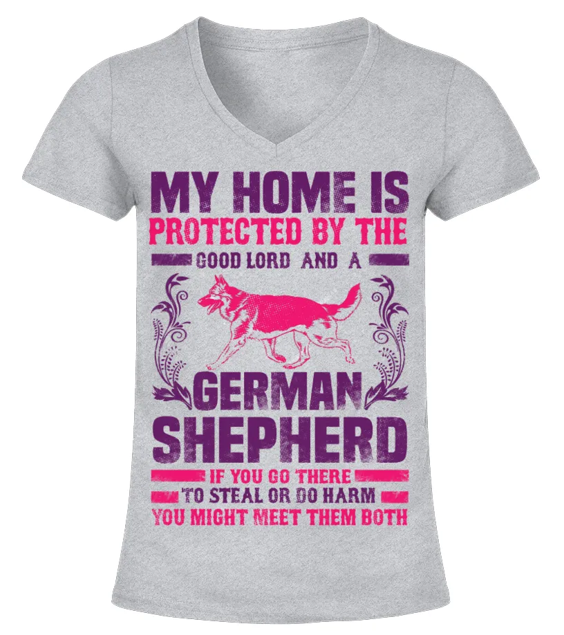 German Shepherd t shirt | Teezily Camiseta cuello pico Mujer