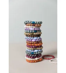 Goma Kknekki Mix Teal pomerant glitter