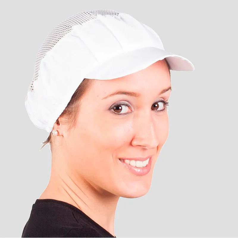 GORRA CON REJILLA Y VISERA RíGIDA PACK DE 10 UDS  GARY'S
