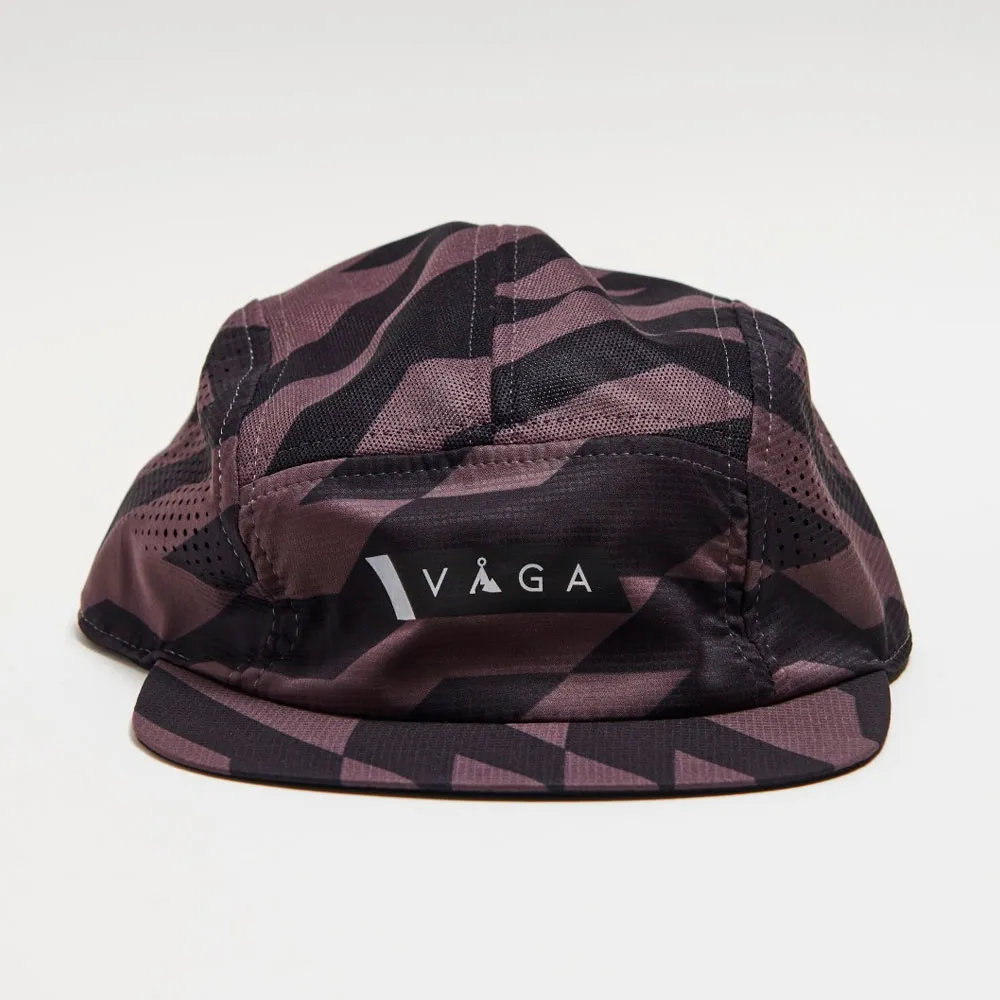 GORRA VÅGA FEATHER RACING CAP BLACK / CHARCOAL GREY