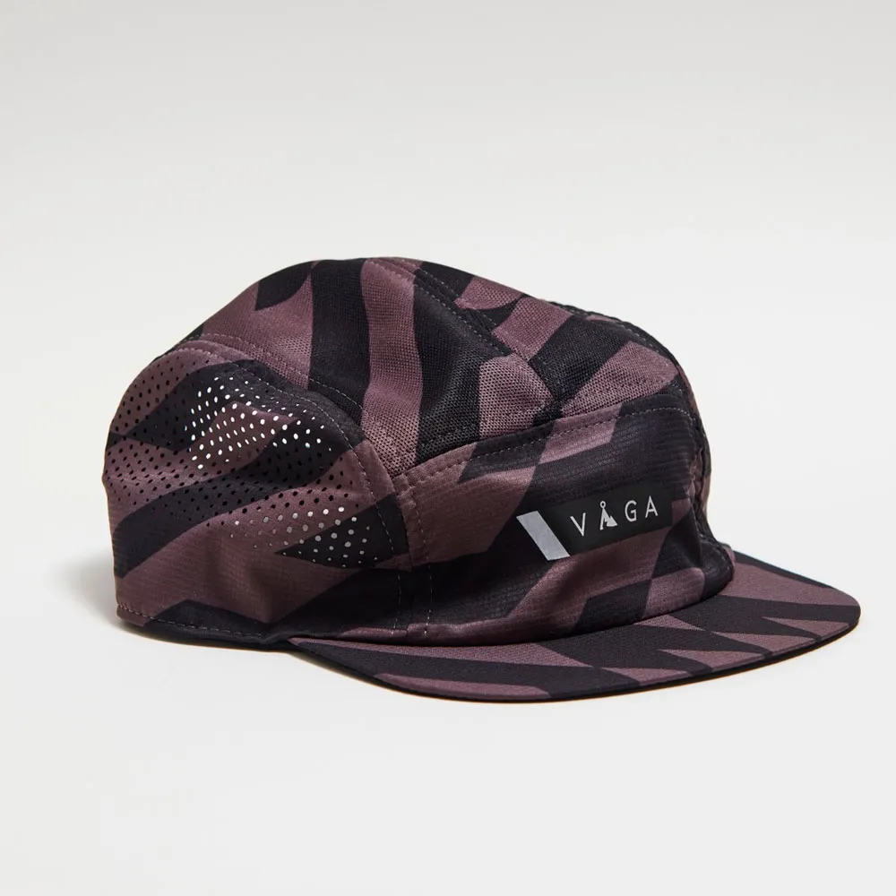 GORRA VÅGA FEATHER RACING CAP BLACK / CHARCOAL GREY