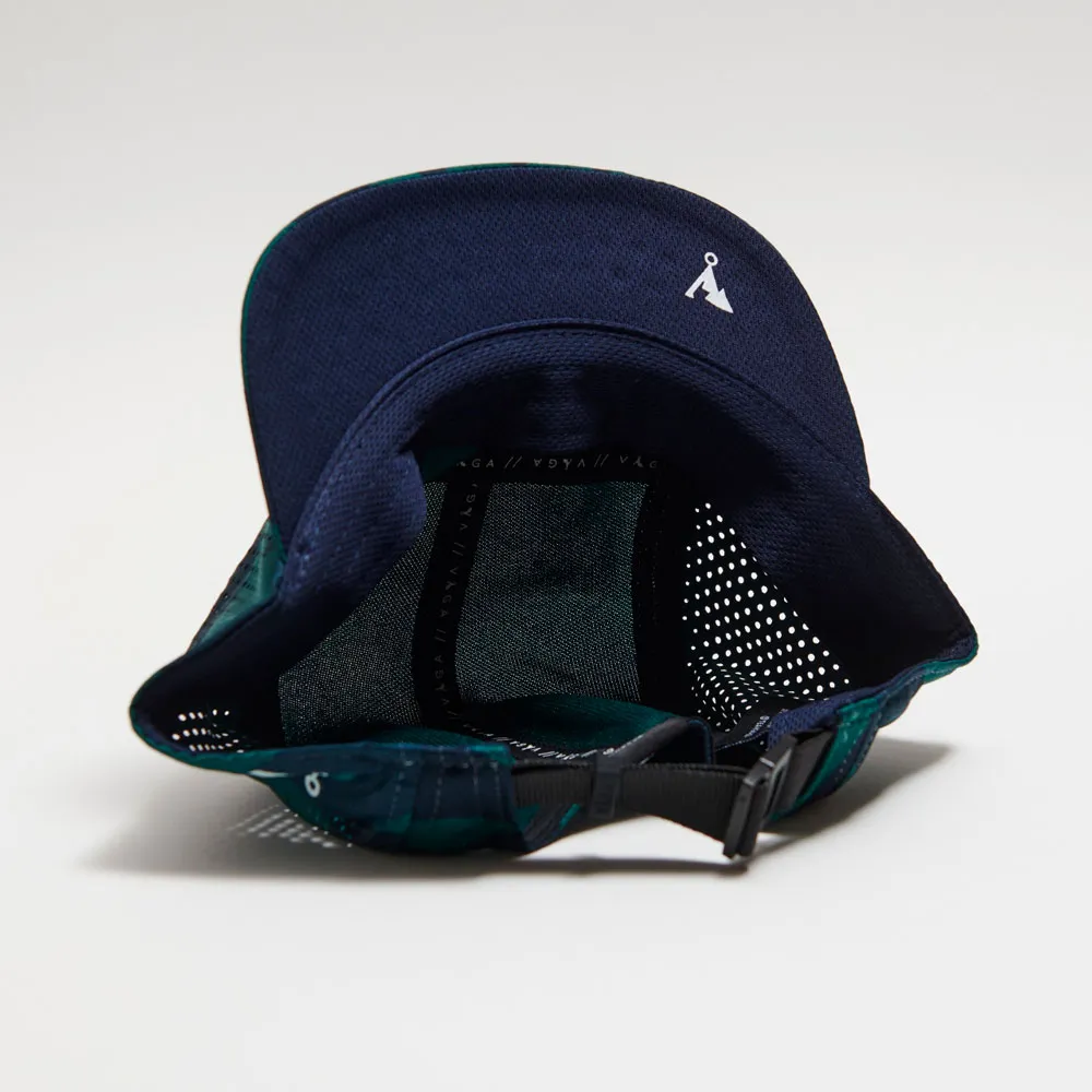 GORRA VÅGA FEATHER RACING CAP NAVY / RACING GREEN / NAVY BLUE