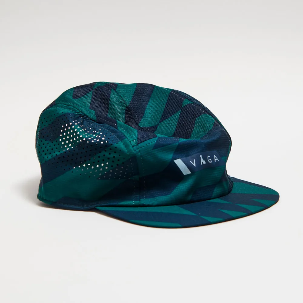 GORRA VÅGA FEATHER RACING CAP NAVY / RACING GREEN / NAVY BLUE