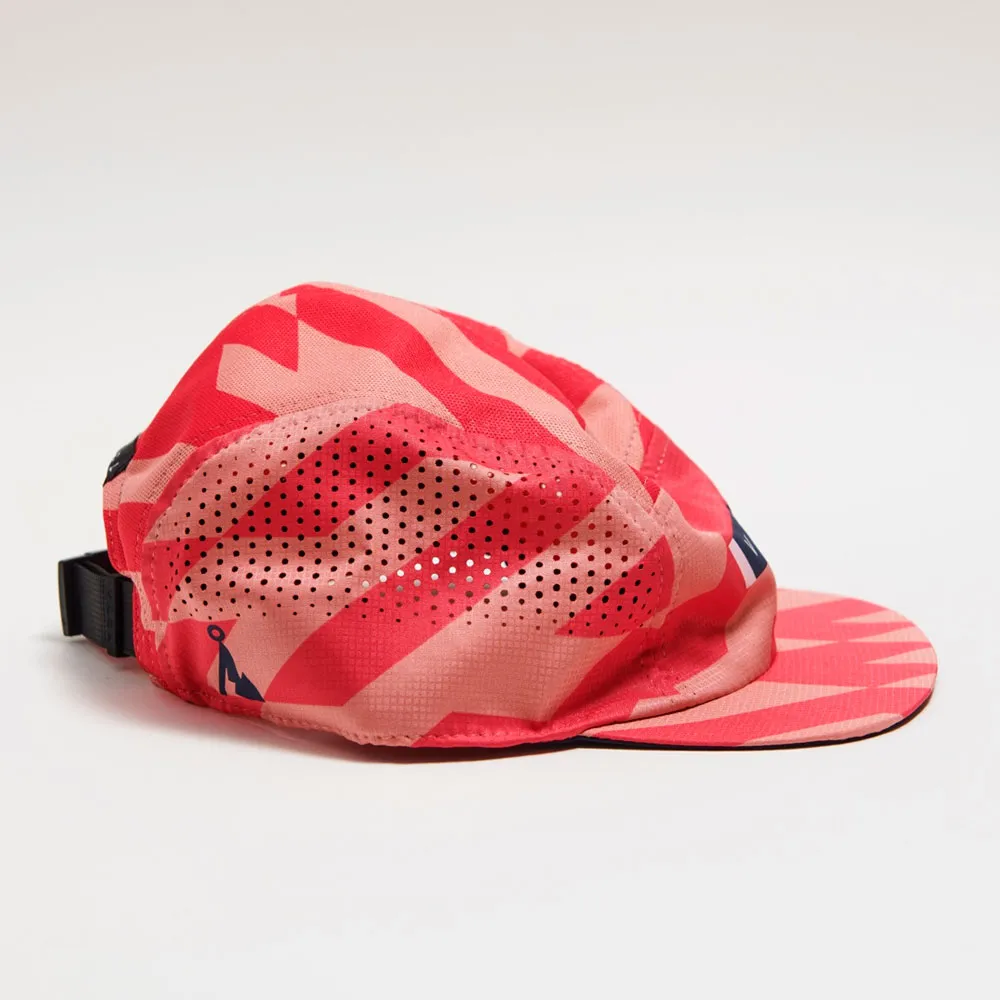 GORRA VÅGA FEATHER RACING CAP PASTEL ORANGE / PEACH / NAVY BLUE